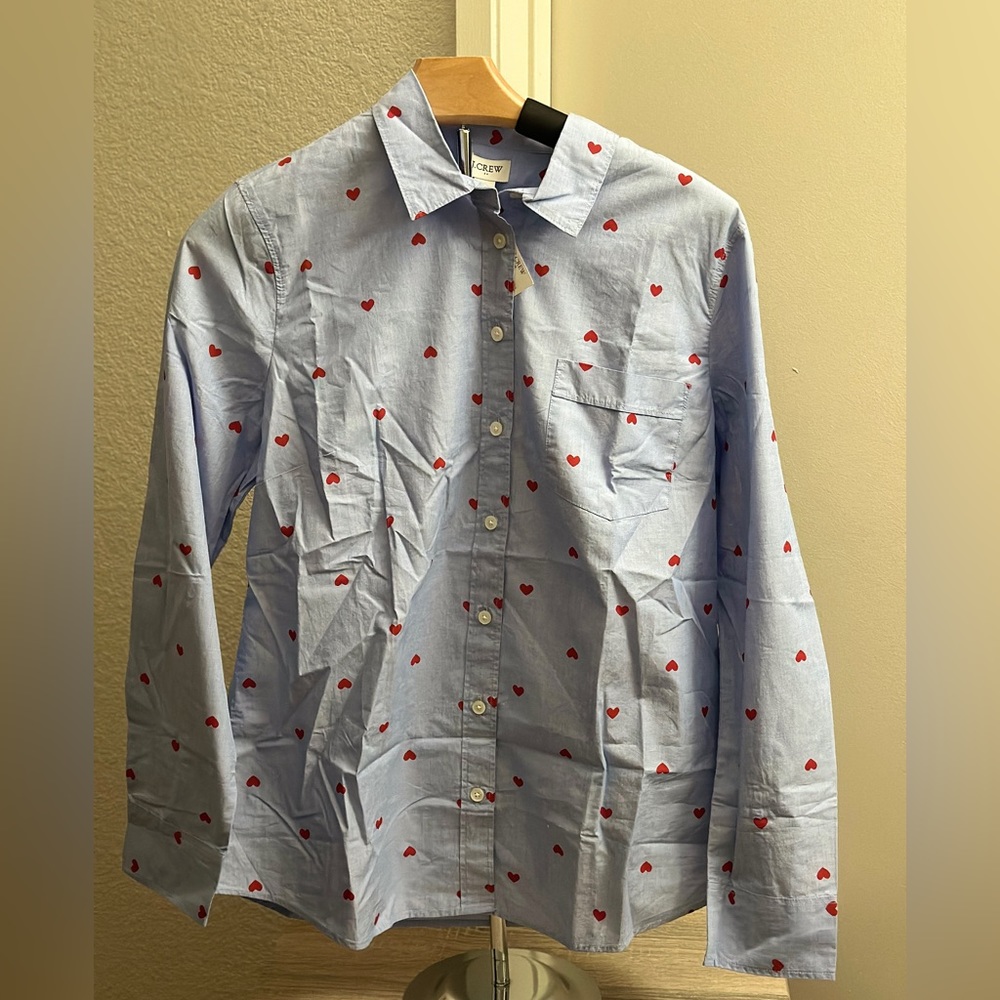 J Crew - Women’s Long Sleeve Collar Shirt/Top